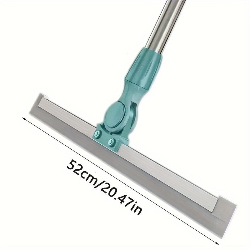 1pc Silicone Magic Wiper Toilet Scraper Broom - Multi-Use Floor Mop for Bathroom, Living Room, Bedroom, Glass - No Electricity Needed Household Cleaning Tool