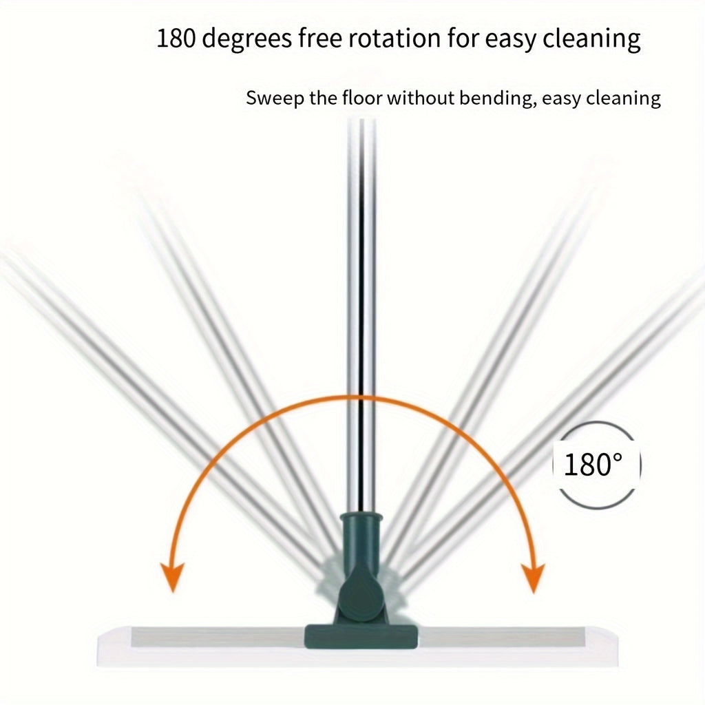 Magic Broom for Home Use, Suitable for Cleaning Bathroom And Floor, Combines Sweeping, Mopping, And Squeegeeing with a Design