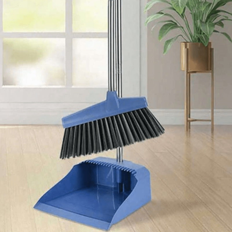 MiniSun Folding Broom and Dustpan Set | Portable and Convenient for Floor Cleaning