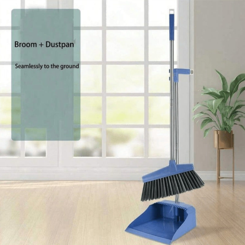 MiniSun Folding Broom and Dustpan Set | Portable and Convenient for Floor Cleaning
