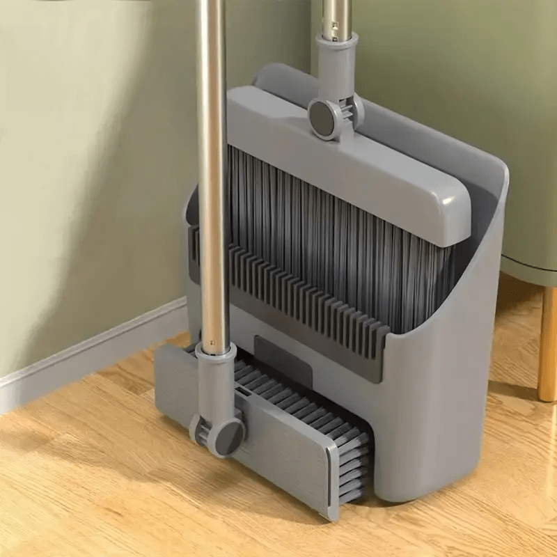 A Household Set of Broom And Dustpan, Featuring a Soft-Bristled Broom That Doesn'T Attract Hair, Perfect for Sweeping And Cleaning