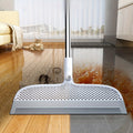 Multifunction Magic Broom, Household Silicone Wiper Floor Squeegee Non-Stick Hair Sweeping Tool 4 In 1 Adjustable Floor Scraping Sweeper For Bathroom, Window, Kitchen, Tile Floor Cleaning (Grey)