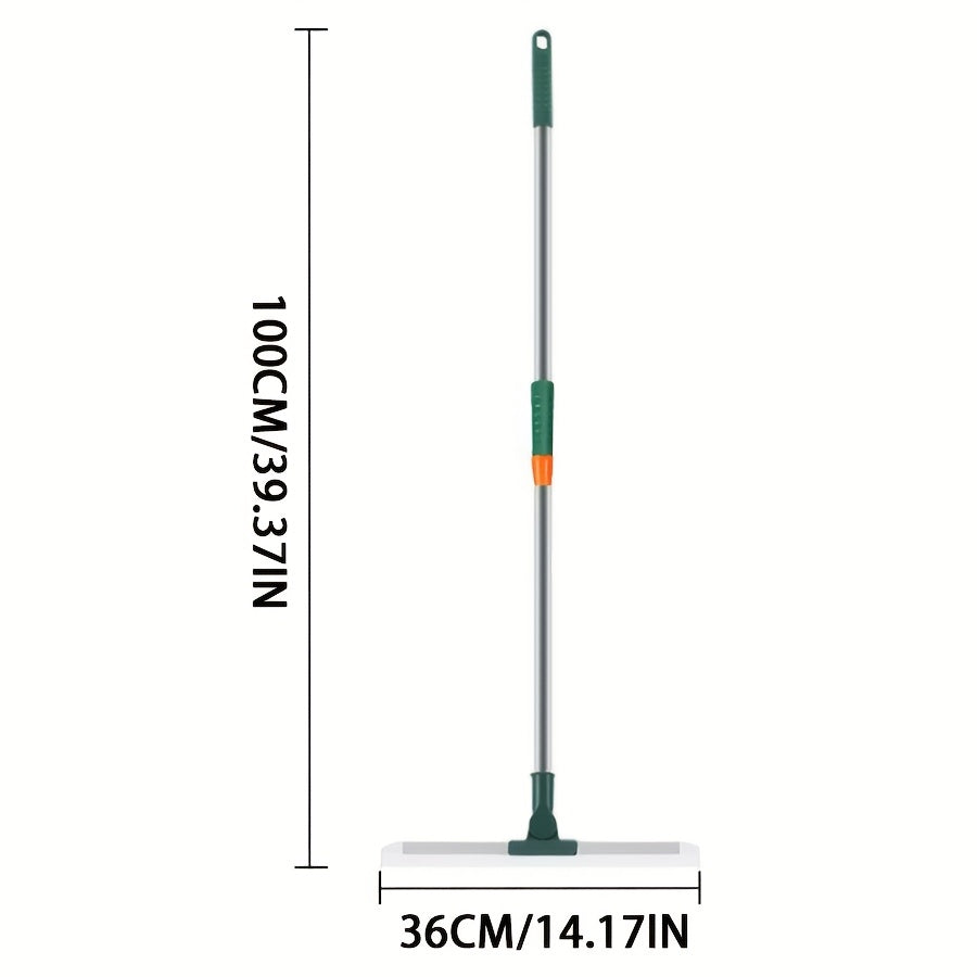 Magic Broom Squeegee for Floors, Bathrooms, Toilets, Kitchens, Restrooms, Windows, and Floors