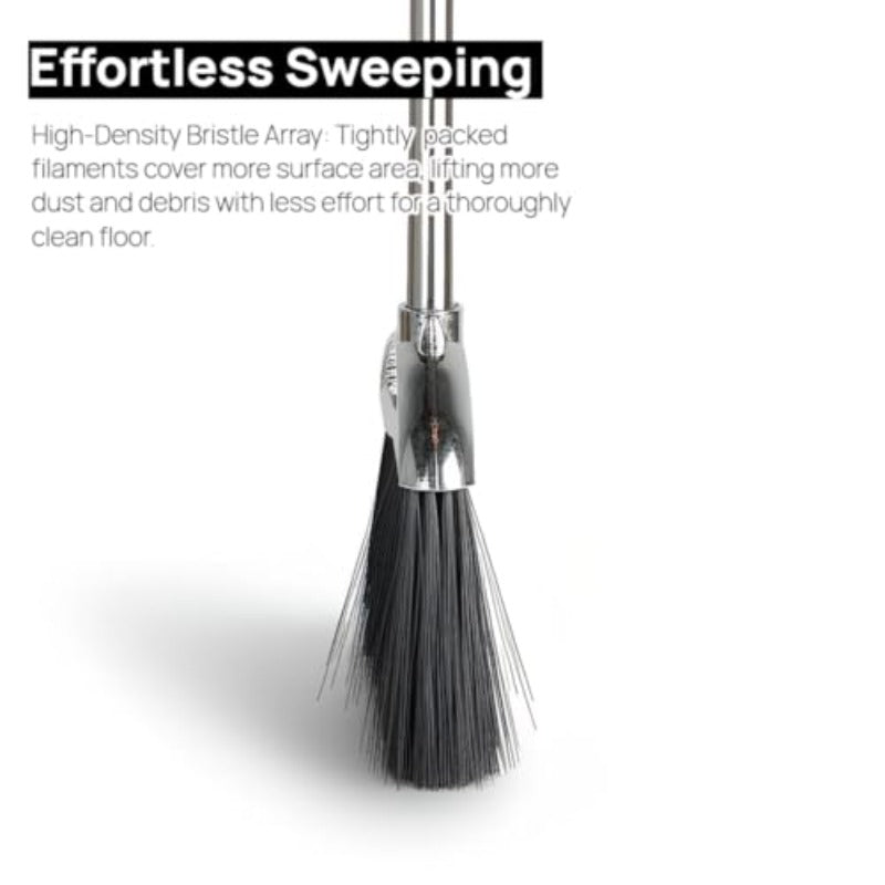 Indoor Soft Bristles Sweeping BroomLong Handle Kitchen Angle Broom for Floor Cleaning Home Office Hardwood