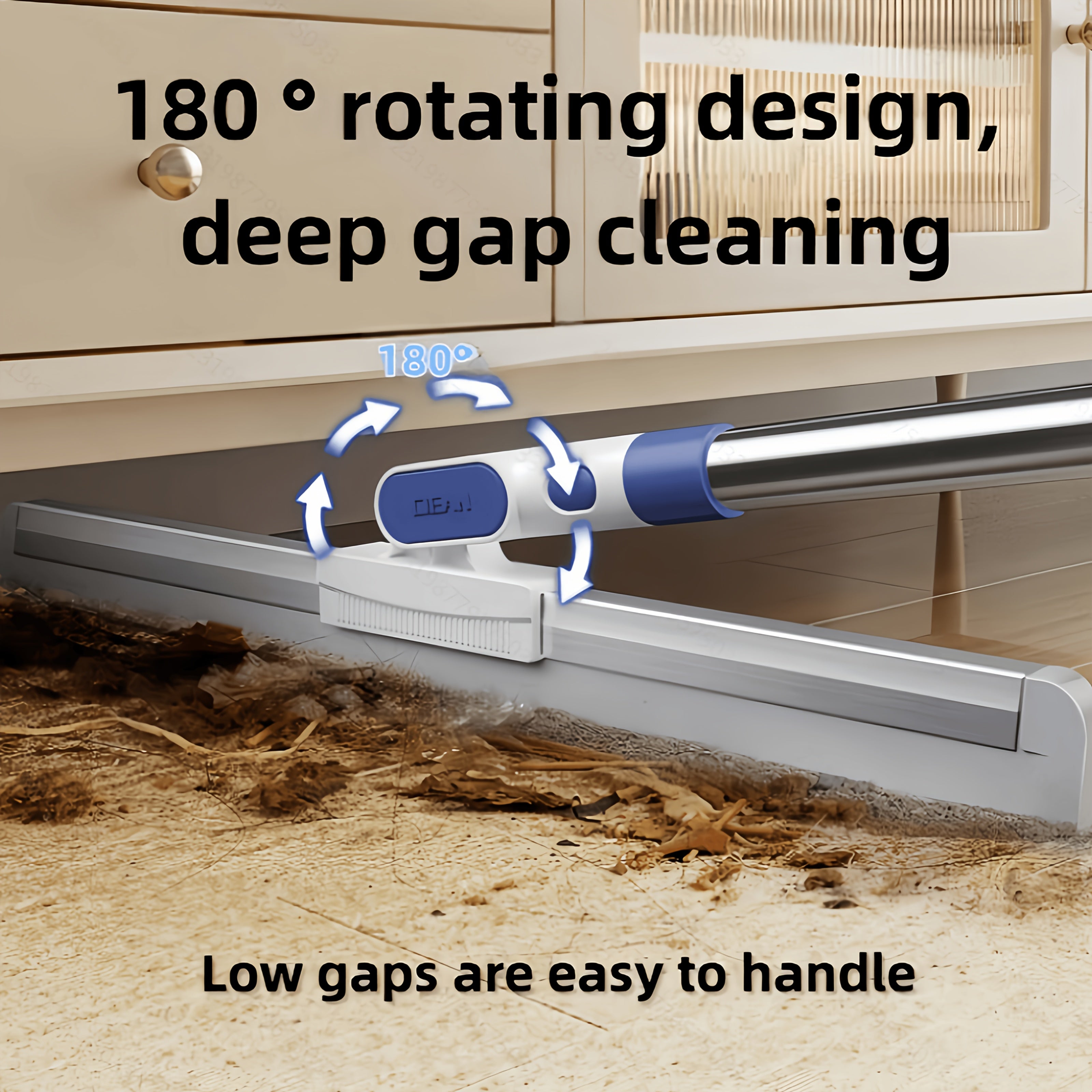 Floor Squeegee Bathroom Home Use Squeegee Toilet Two-in-one Magic Broom Dry and Wet Two-in-one Scraper