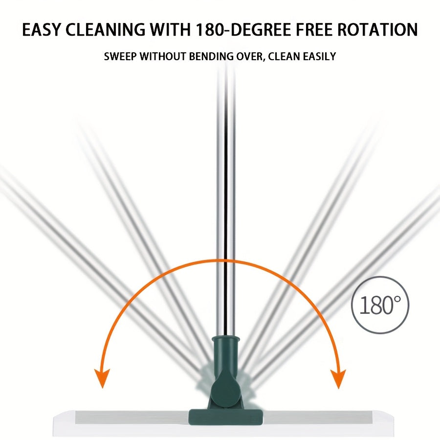 Magic Broom Squeegee for Floors, Bathrooms, Toilets, Kitchens, Restrooms, Windows, and Floors