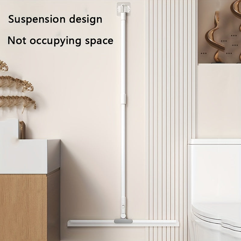 Silicone Floor Sweeping Tool | Combination Magic Water Broom for Bathroom, Toilet, Kitchen, Bedroom, Living Room - Hair Sweeping Household Lazy Tool