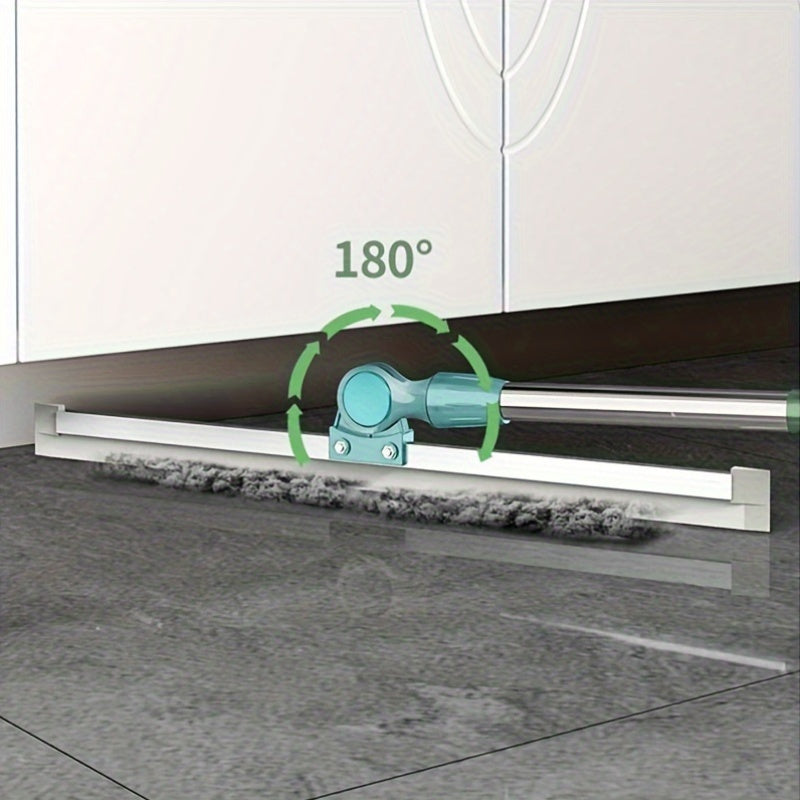 1pc Silicone Magic Wiper Toilet Scraper Broom - Multi-Use Floor Mop for Bathroom, Living Room, Bedroom, Glass - No Electricity Needed Household Cleaning Tool