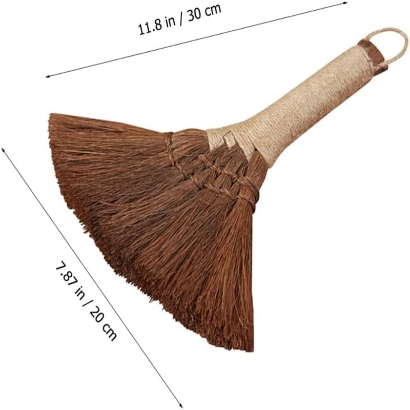 Palm Broom with Soft Bristles for Bed and Sofa Cleaning Small Handheld Dust Brush with Sling for Portable Use and Easy Storage Ideal for Household Dust Removal