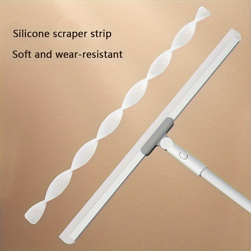 Silicone Floor Sweeping Tool | Combination Magic Water Broom for Bathroom, Toilet, Kitchen, Bedroom, Living Room - Hair Sweeping Household Lazy Tool