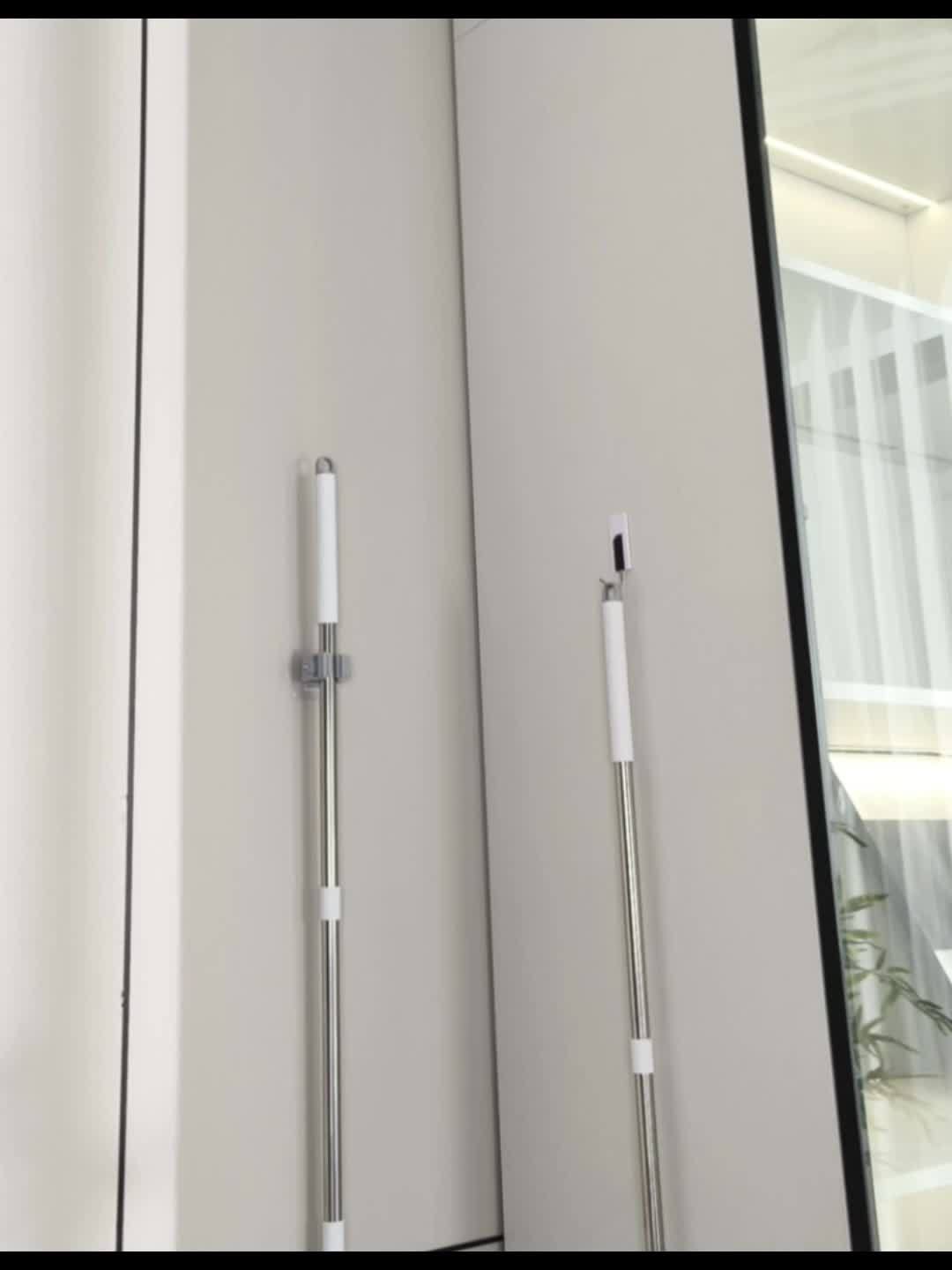 Multifunction Magic Broom, Household Silicone Wiper Floor Squeegee Non-Stick Hair Sweeping Tool 4 In 1 Adjustable Floor Scraping Sweeper For Bathroom, Window, Kitchen, Tile Floor Cleaning (Grey)